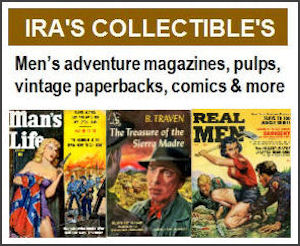 MAN'S ADVENTURE Magazine Cover Art 16-trading Cards Men's Adventure Pulp Mag  Sweat Mags Cover Art Collection With FREE Card Sleeves 